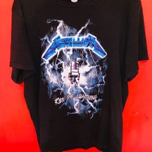 Metallica Tour 84’ Shirt Vintage
